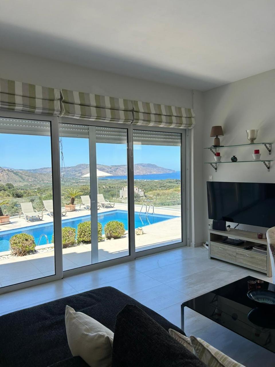 Villa Vuna - Private Pool -Sea View Chania  Exterior photo