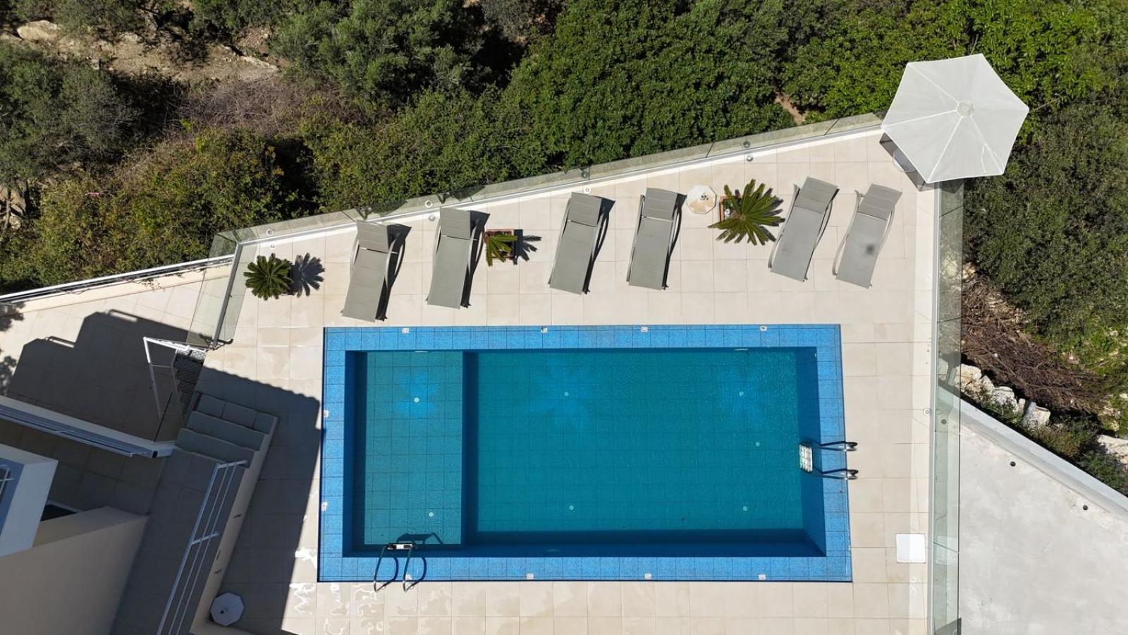 Villa Vuna - Private Pool -Sea View Chania  Exterior photo