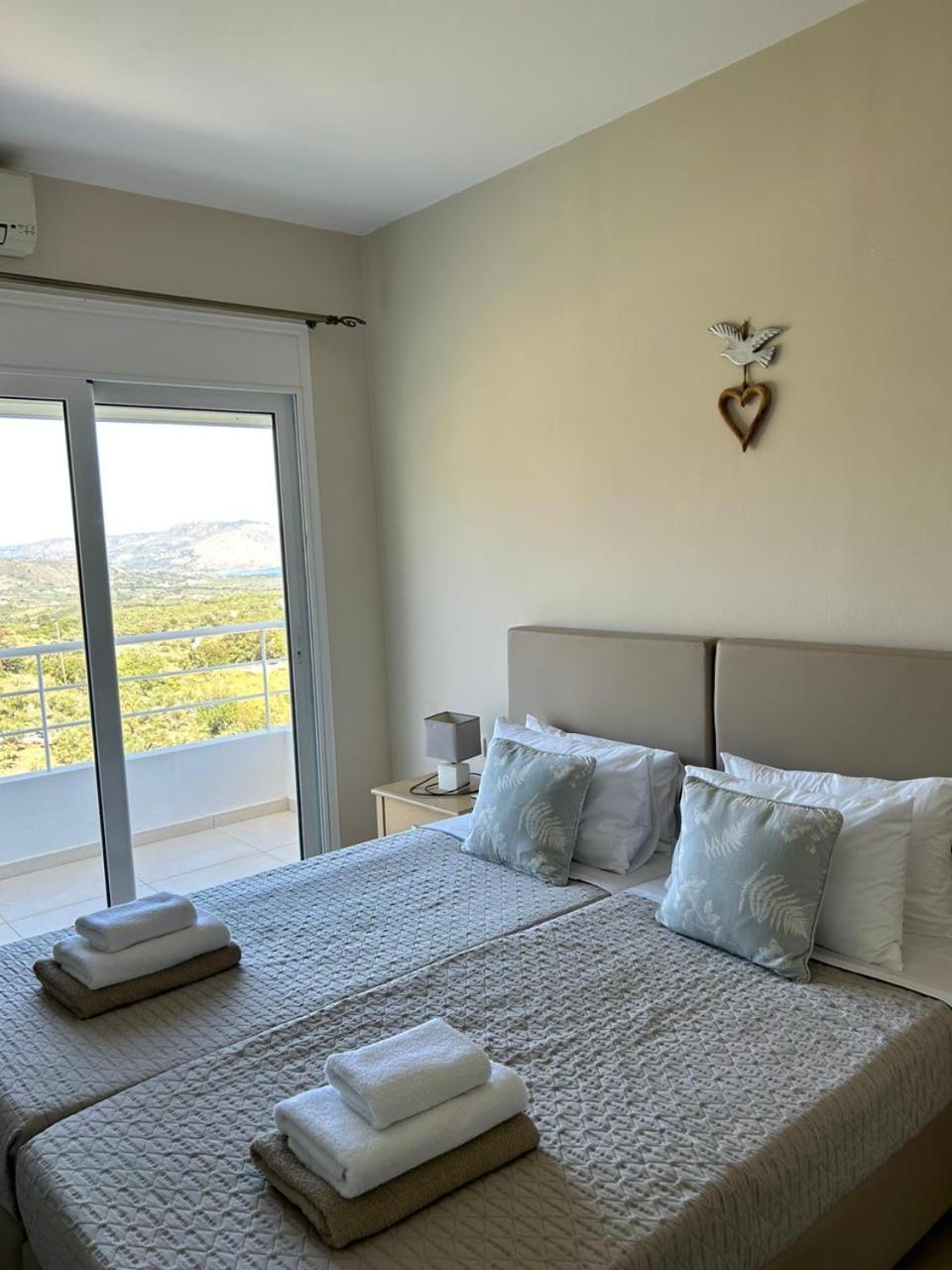 Villa Vuna - Private Pool -Sea View Chania  Exterior photo