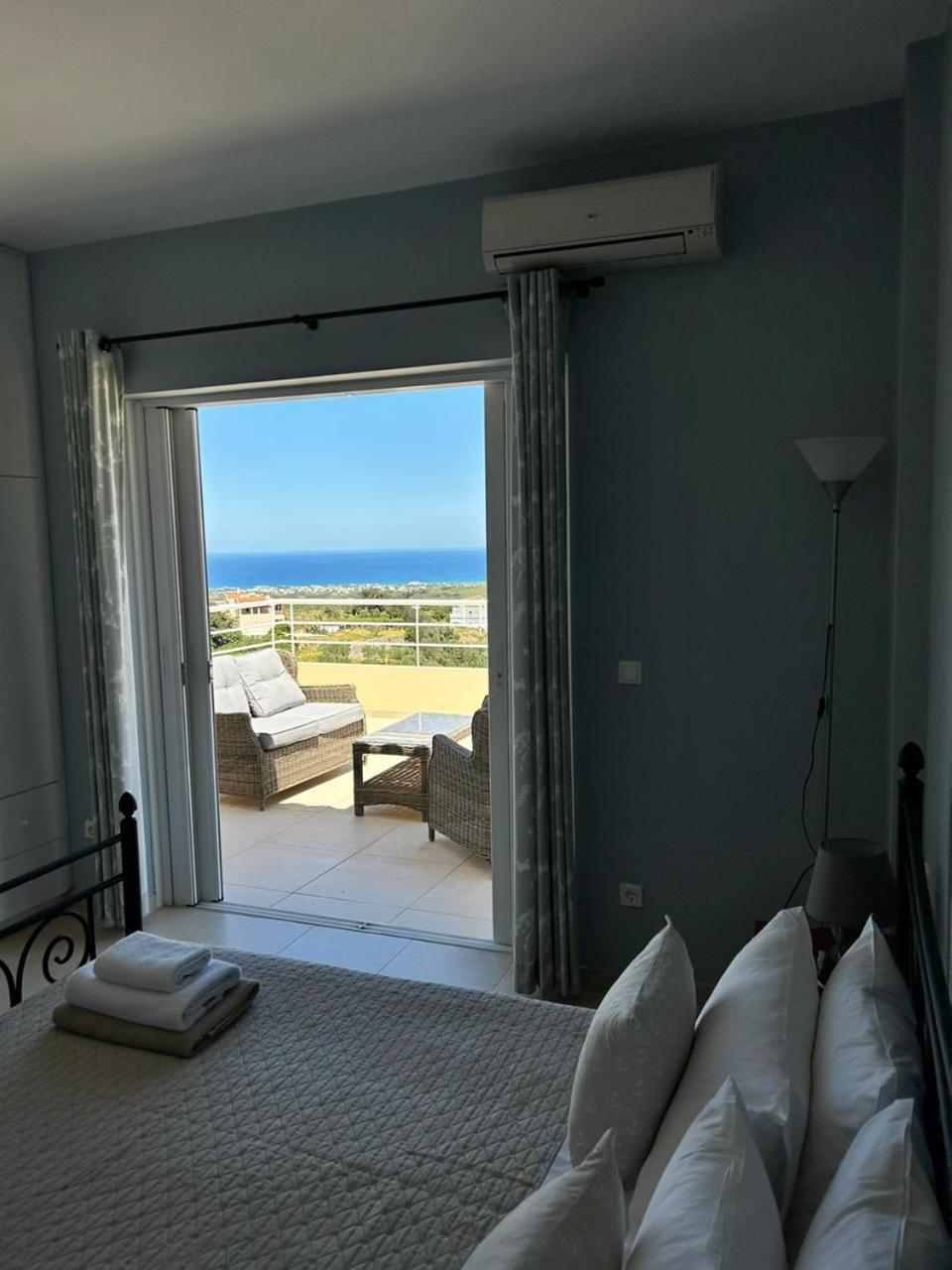 Villa Vuna - Private Pool -Sea View Chania  Exterior photo