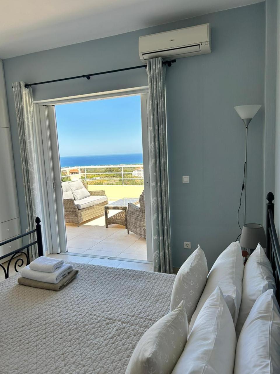 Villa Vuna - Private Pool -Sea View Chania  Exterior photo